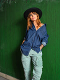 PANTALON TREILLIS VELOURS AMANDE
