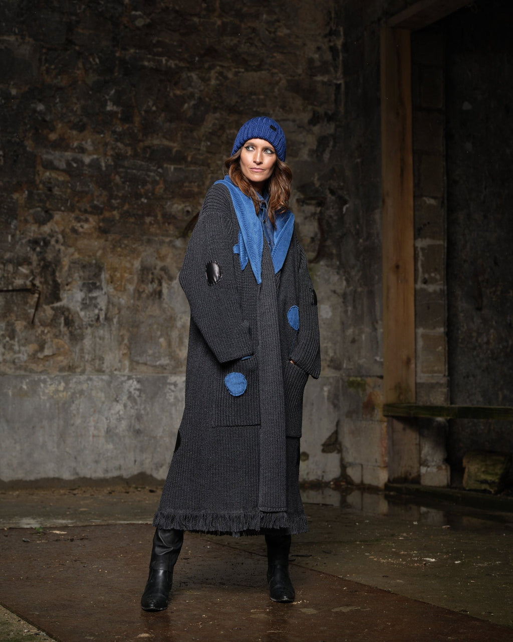 MANTEAU GILET GRIS