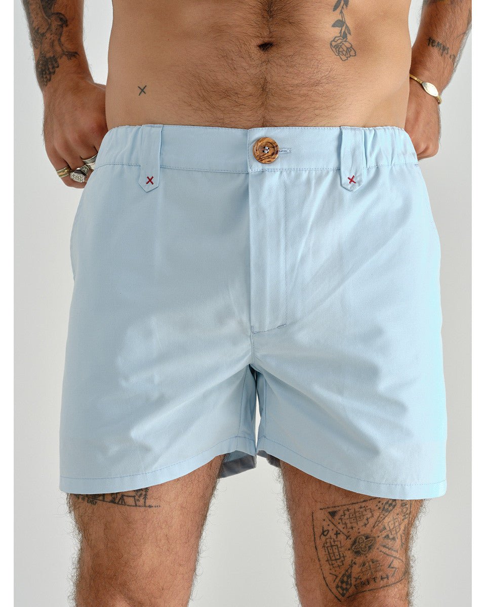 SHORT BLEU