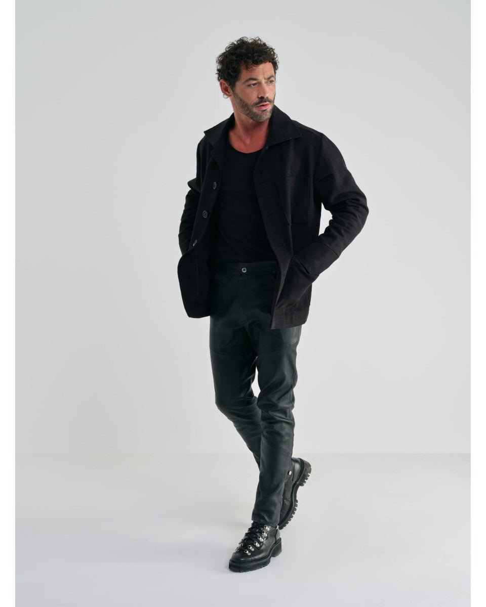 VESTE WORKER NOIRE