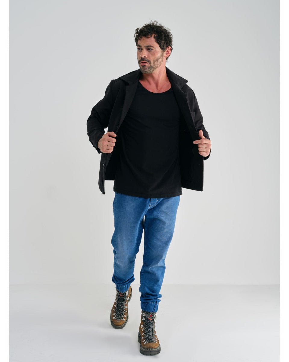 VESTE WORKER NOIRE