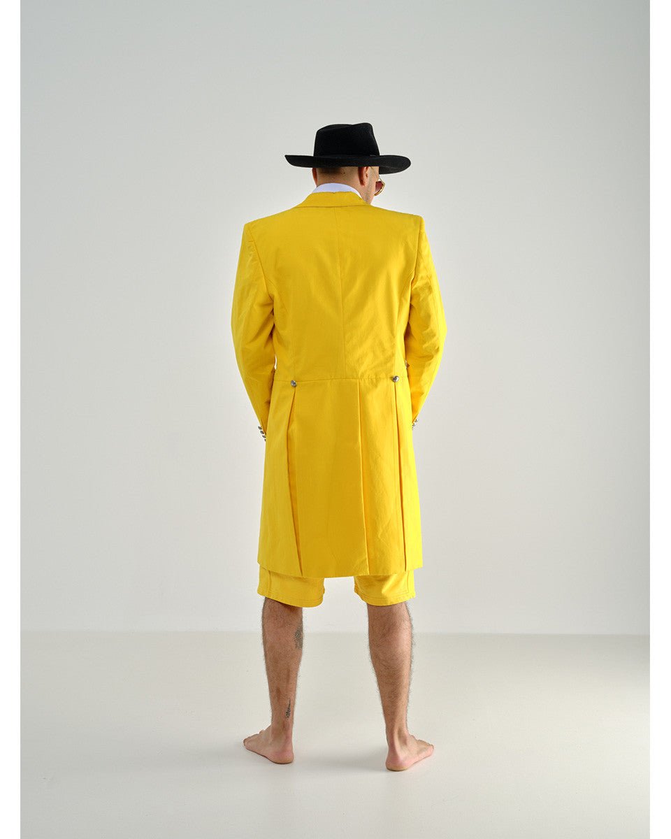 WOLFGANG YELLOW POCKET TAIL JACKET