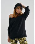 BONNET EN LAINE NOIR
