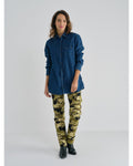 CHEMISE EN DENIM BLEU FONCE