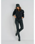 CHEMISE NOIRE AJUSTEE