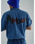 IDENTITY CUSTOM DENIM JUMPSUIT