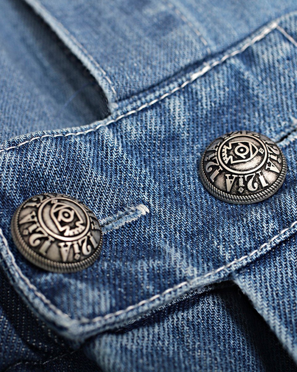 COMBINAISON EN JEAN CUSTOMISEE