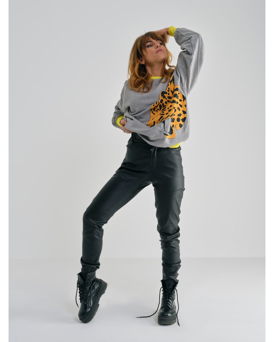 SWEAT COL ROND EN COTON