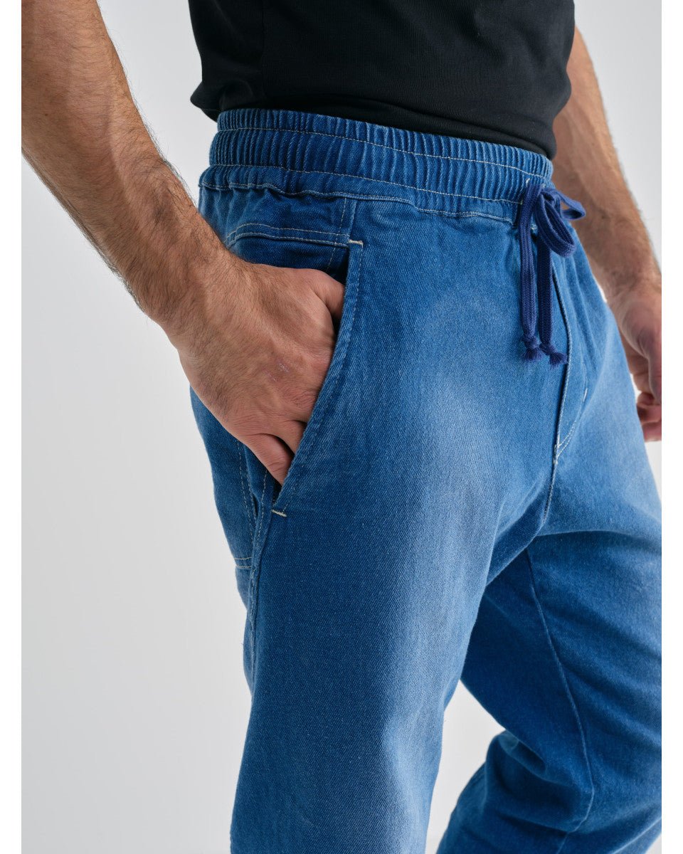 PANTALON JOGJEAN BLEU