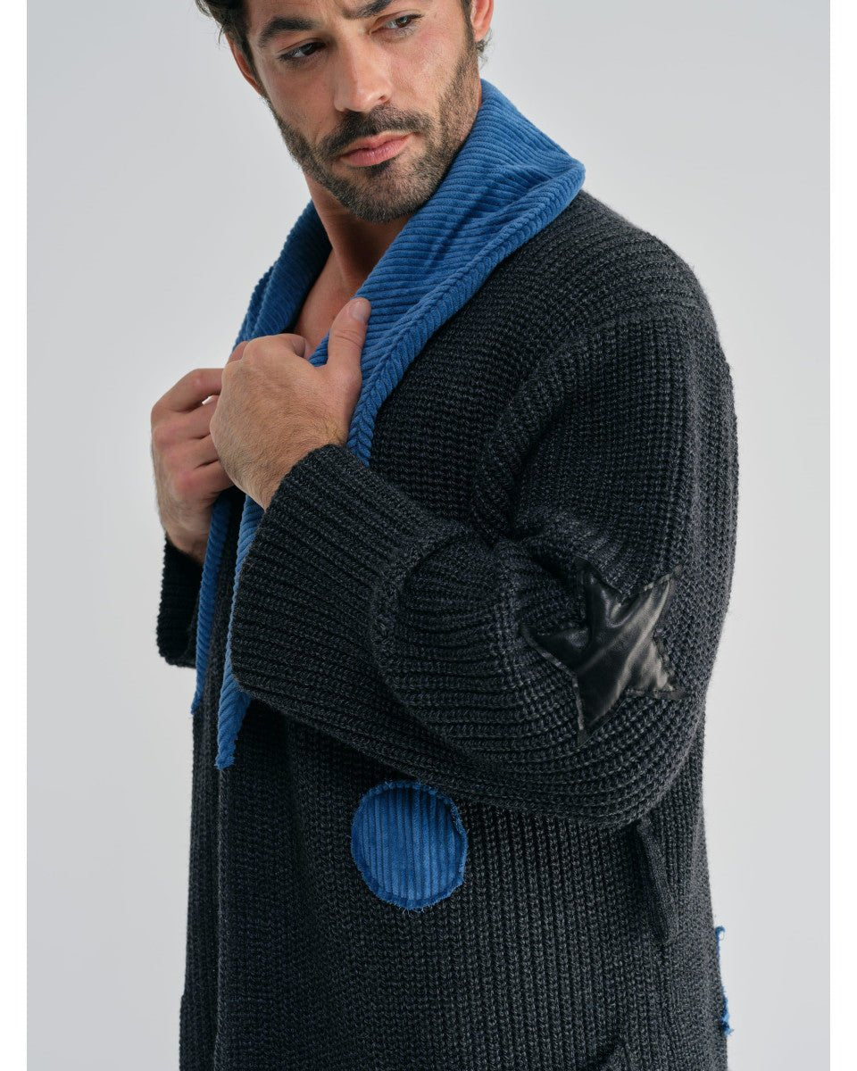 MANTEAU GILET GRIS