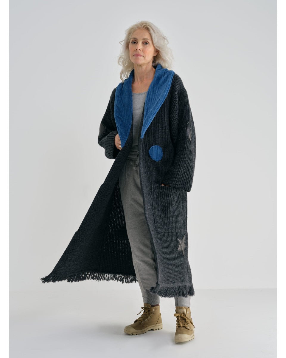 MANTEAU GILET GRIS