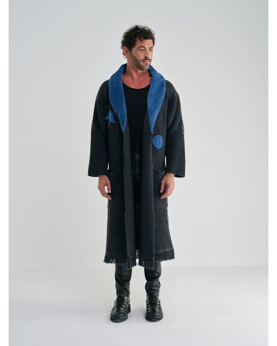 MANTEAU GILET GRIS
