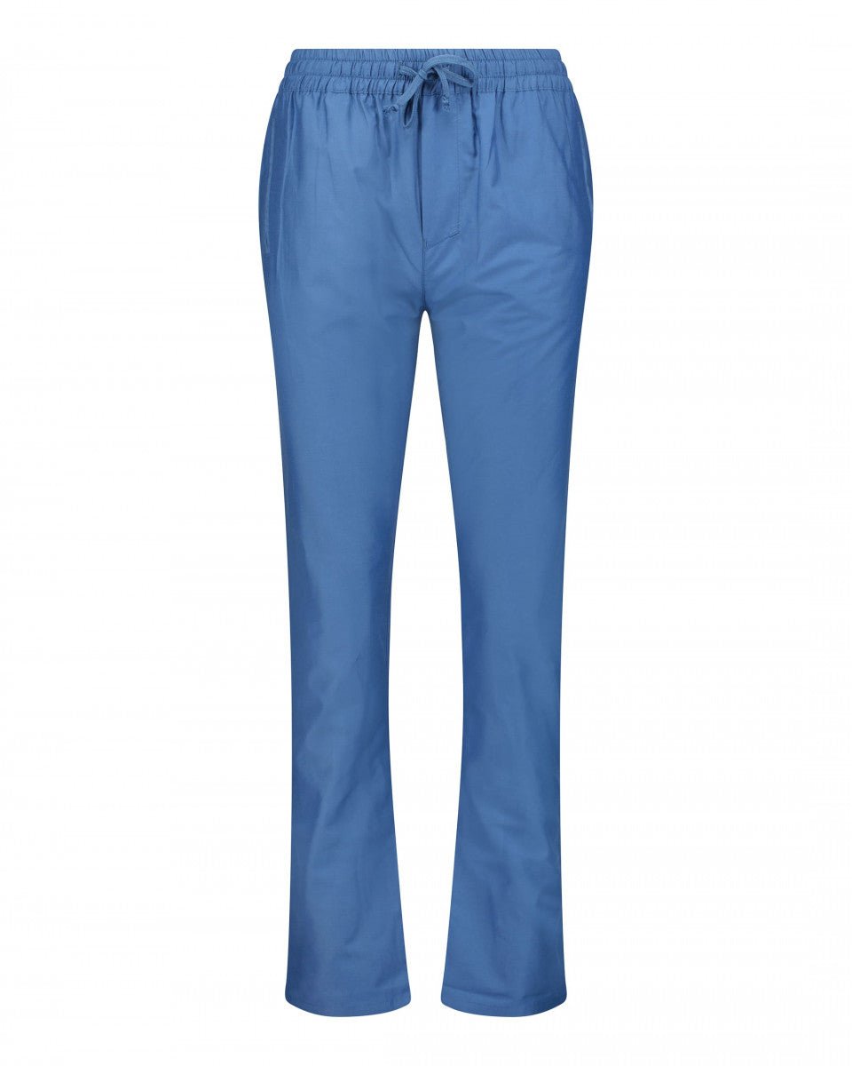 PANTALON DROIT BLEU