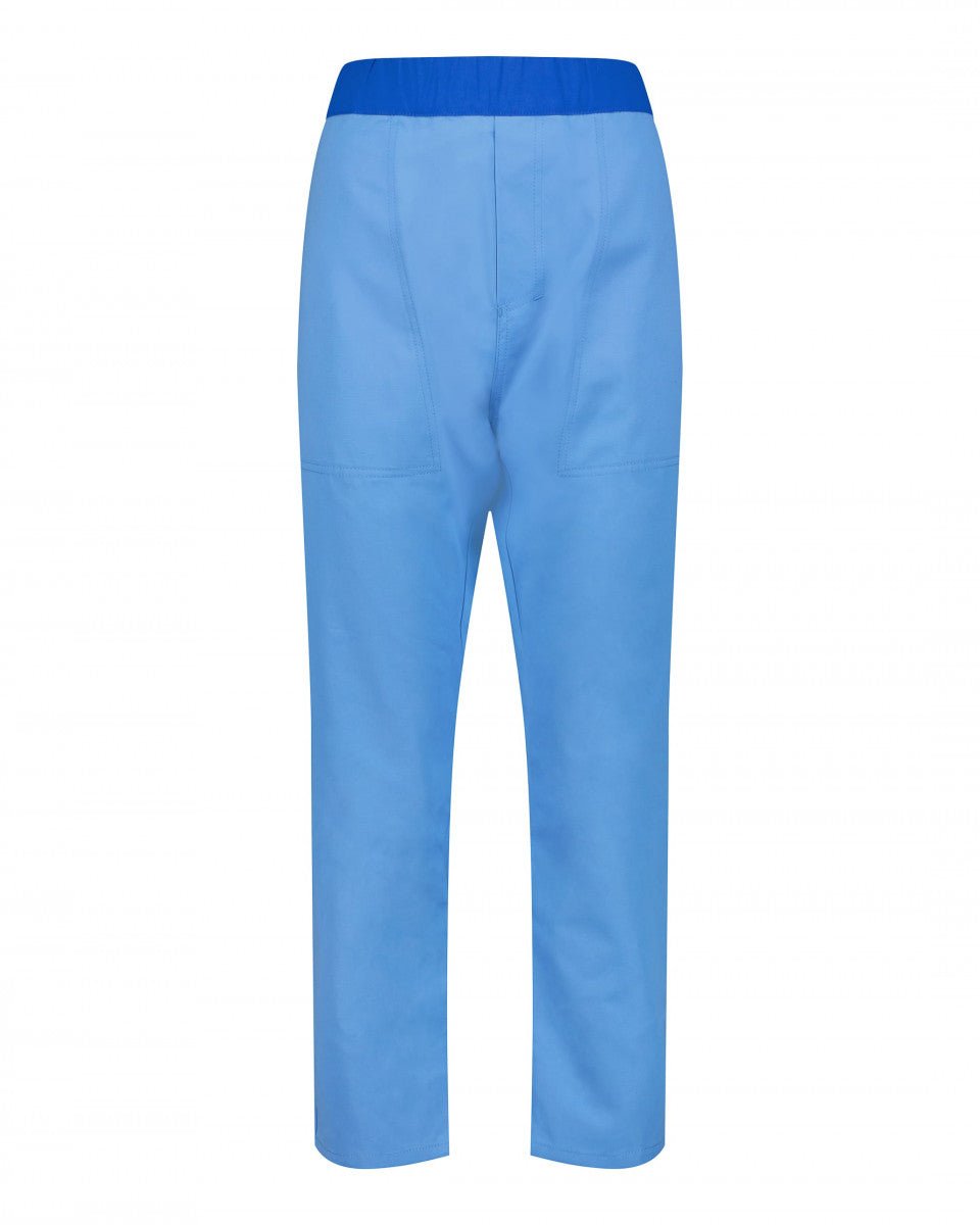 PANTALON DE KIMONO BLEU