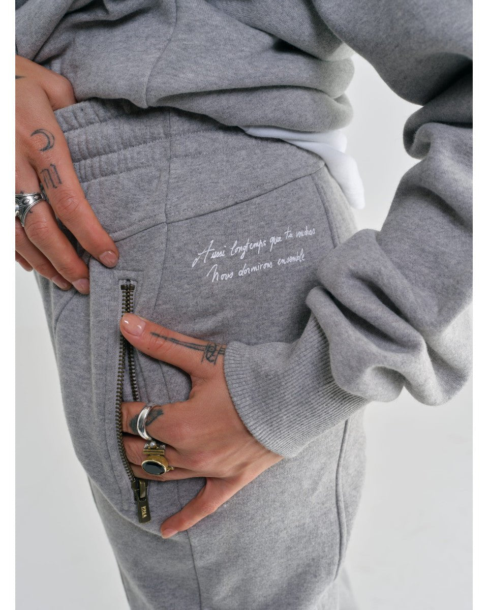 PANTALON DE JOGGING GRIS
