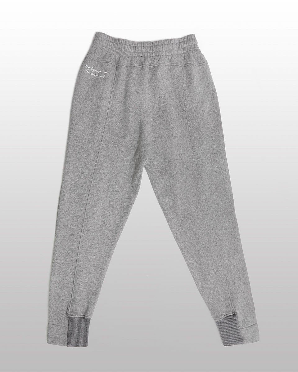 GRAY CASUAL TROUSERS