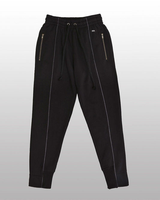 PANTALON DE JOGGING NOIR DÉSINVOLTE