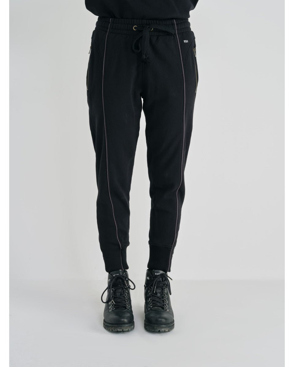 PANTALON DE JOGGING NOIR DÉSINVOLTE