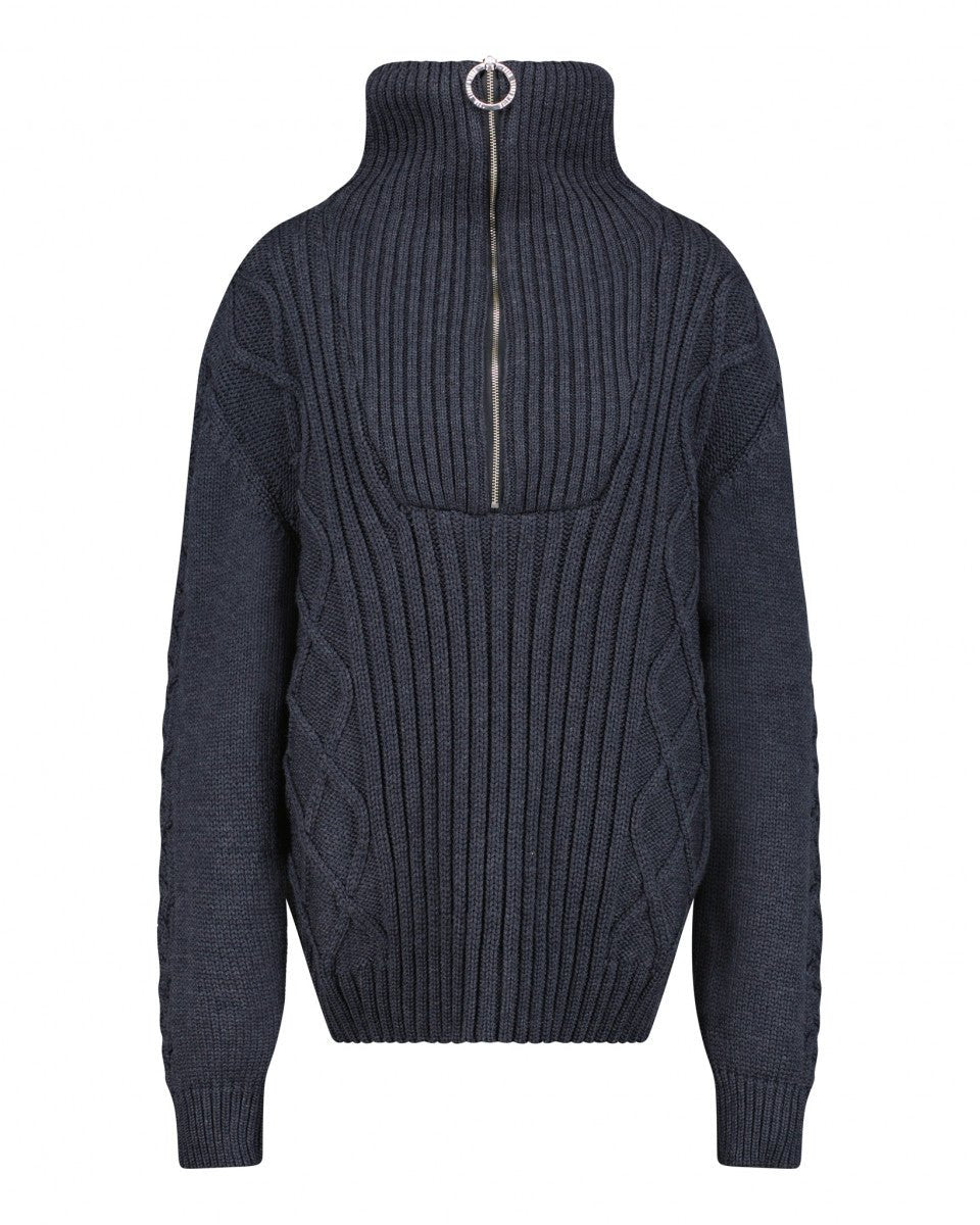 PULL CAMIONNEUR GRIS