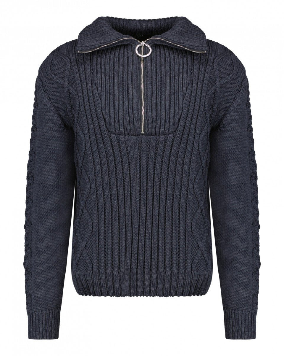 PULL CAMIONNEUR GRIS