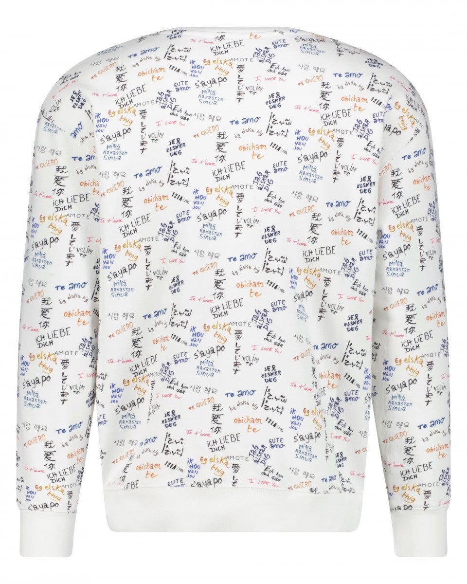 SWEAT EN COTON BLANC