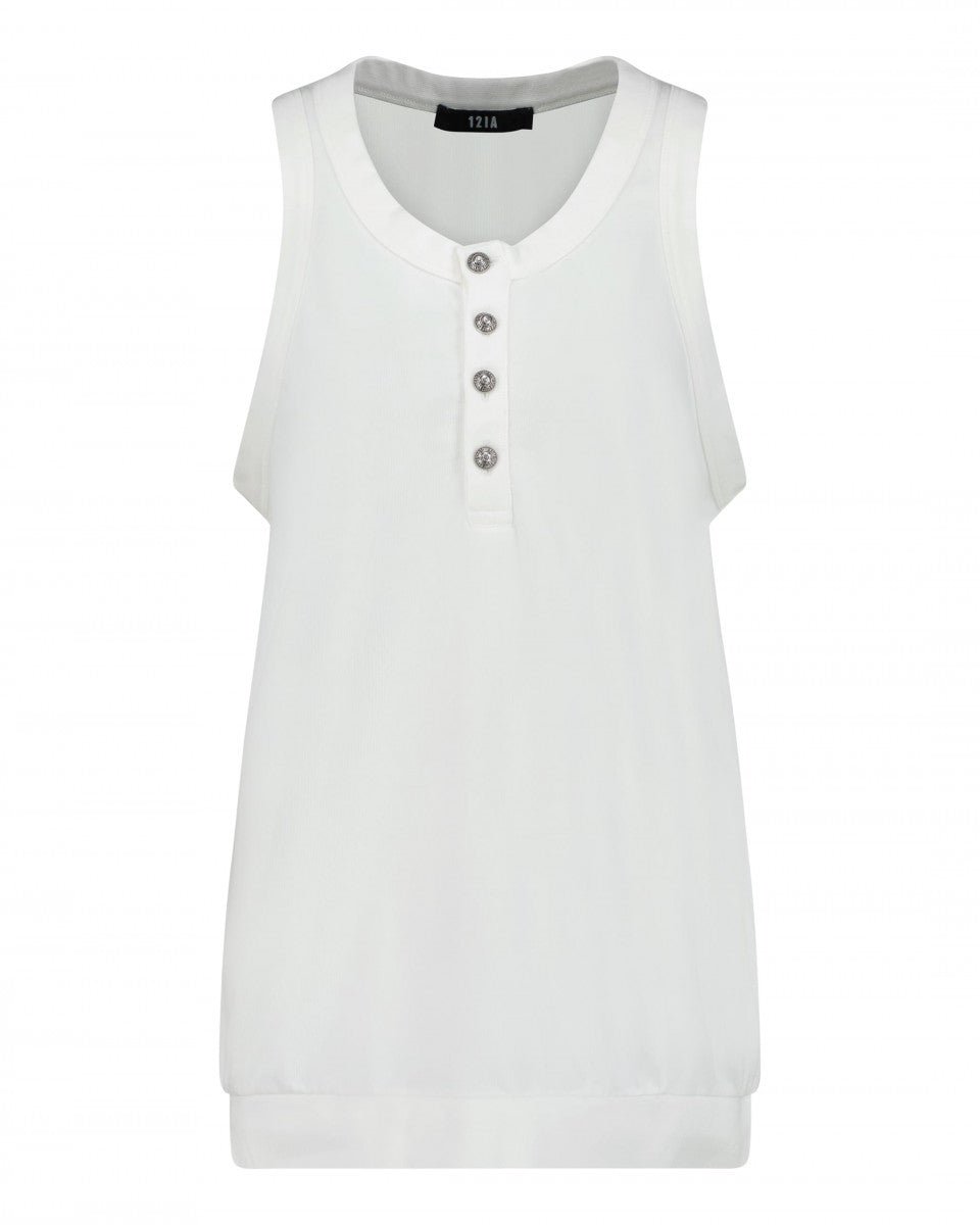 SWEAT SANS MANCHE AVEC BOUTONS