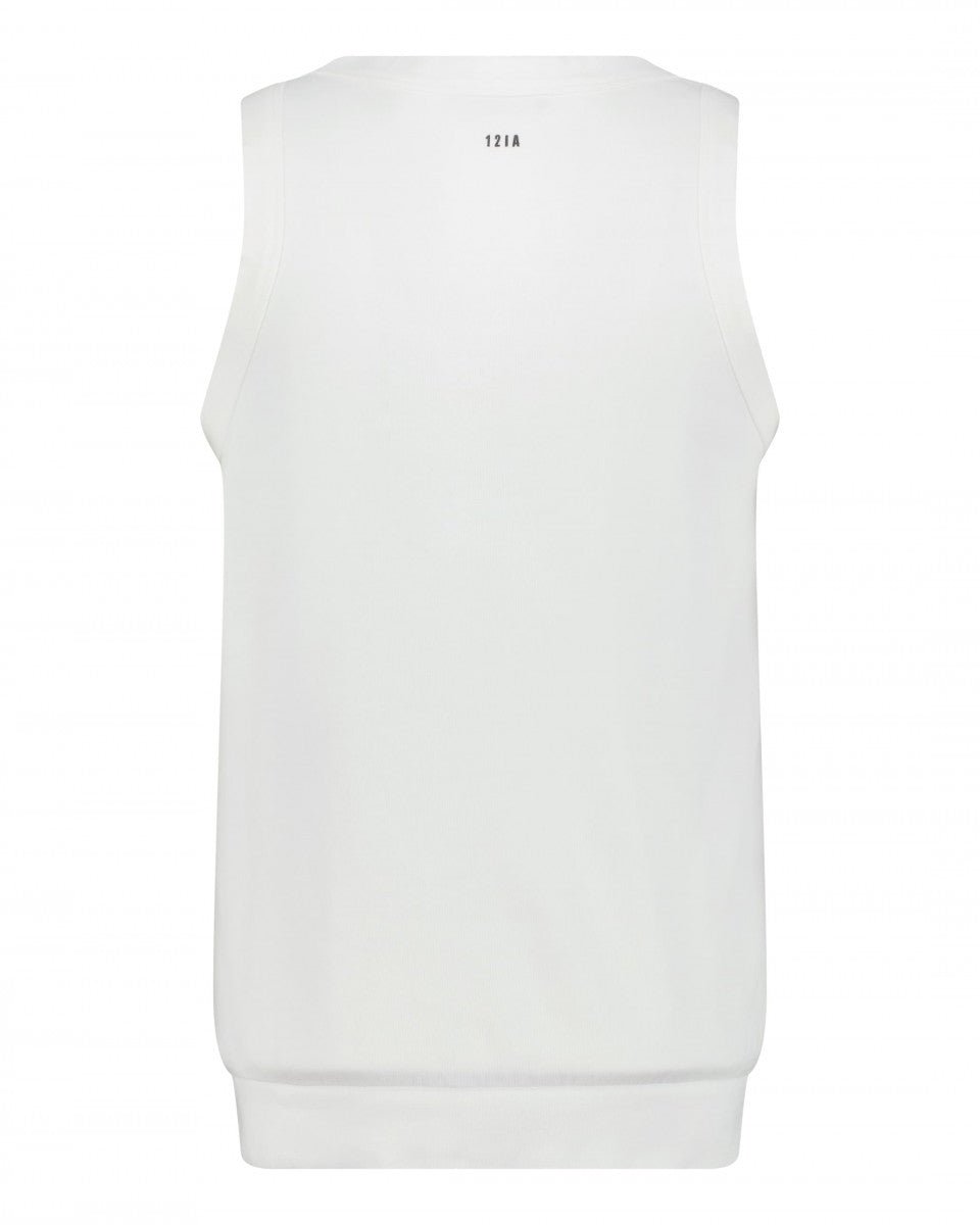 SWEAT SANS MANCHE AVEC BOUTONS