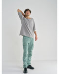 SWEAT MANCHE COURTE COTON GRIS