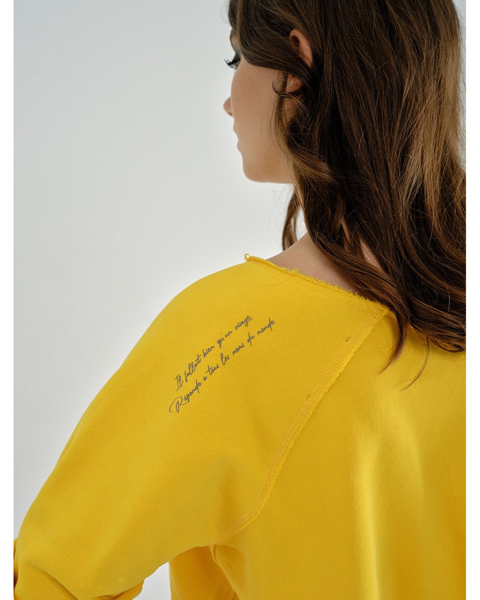 SIROCCO YELLOW SWEATSHIRT