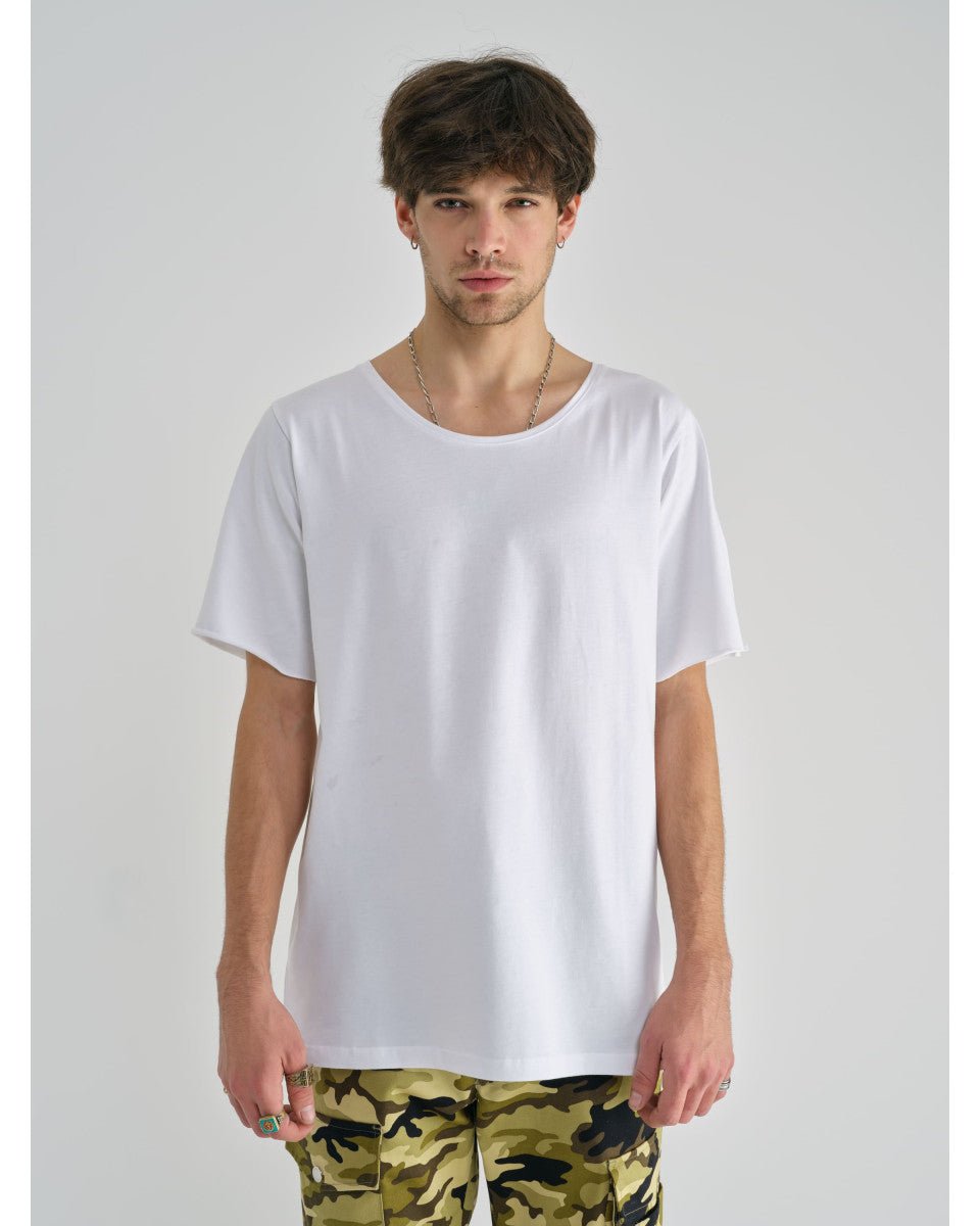 T-SHIRT COTON BLANC