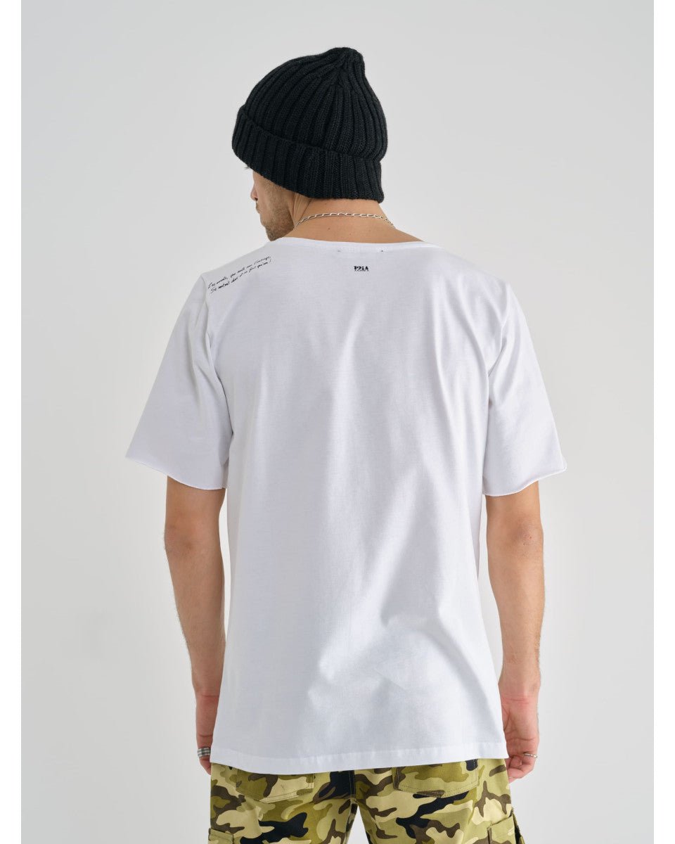 T-SHIRT COTON BLANC