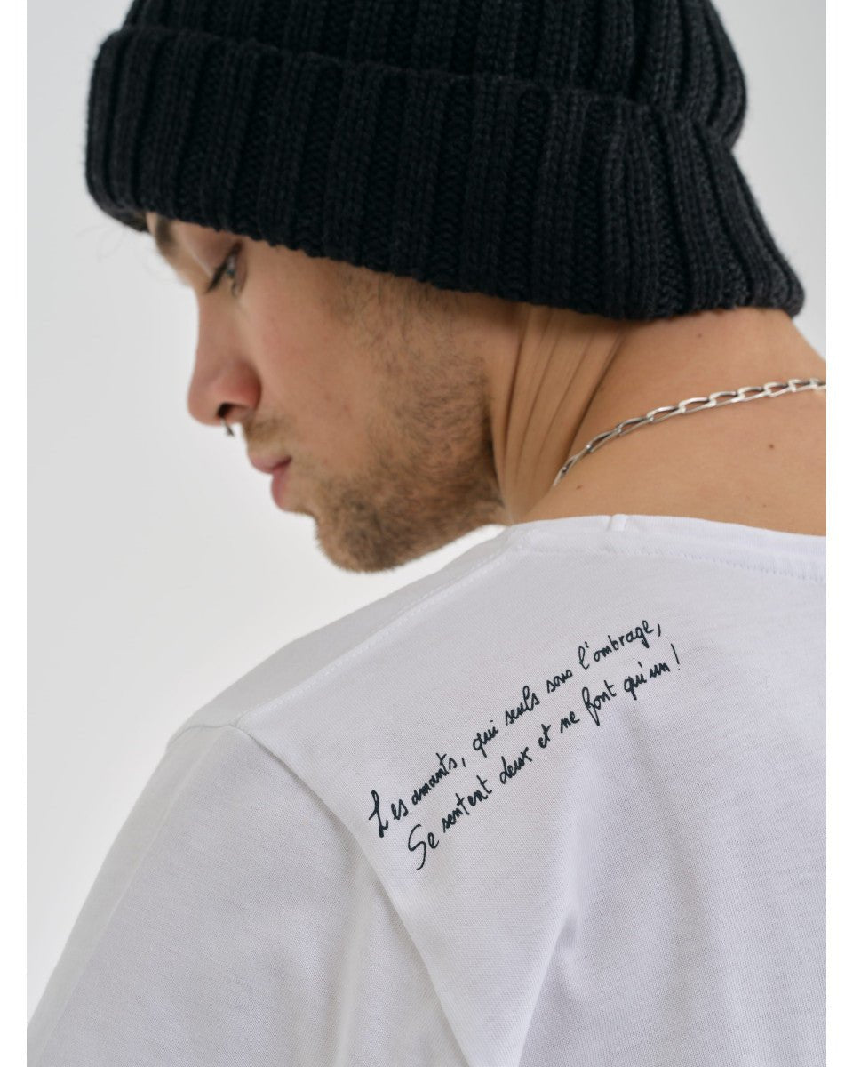 T-SHIRT COTON BLANC