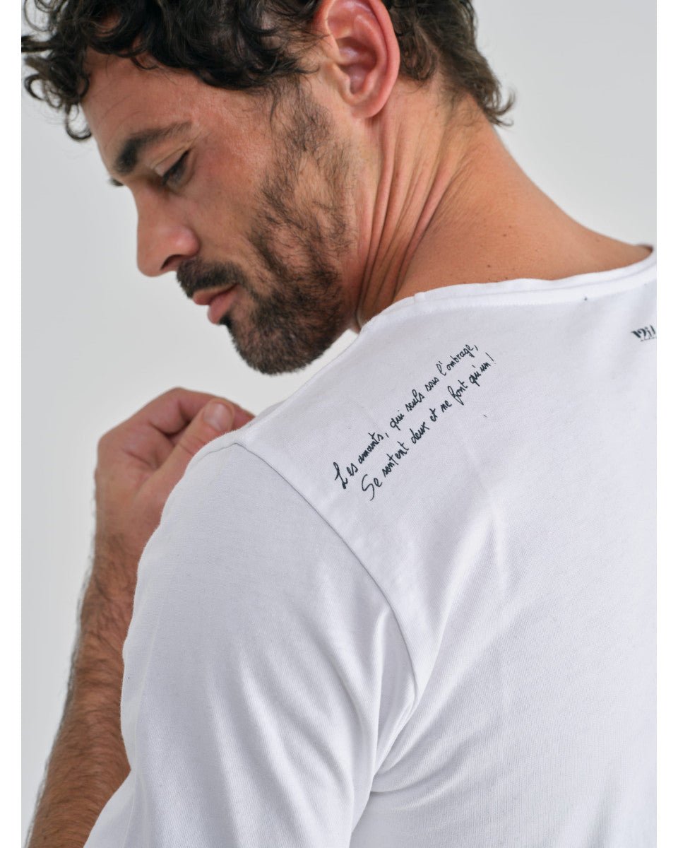 T-SHIRT COTON BLANC