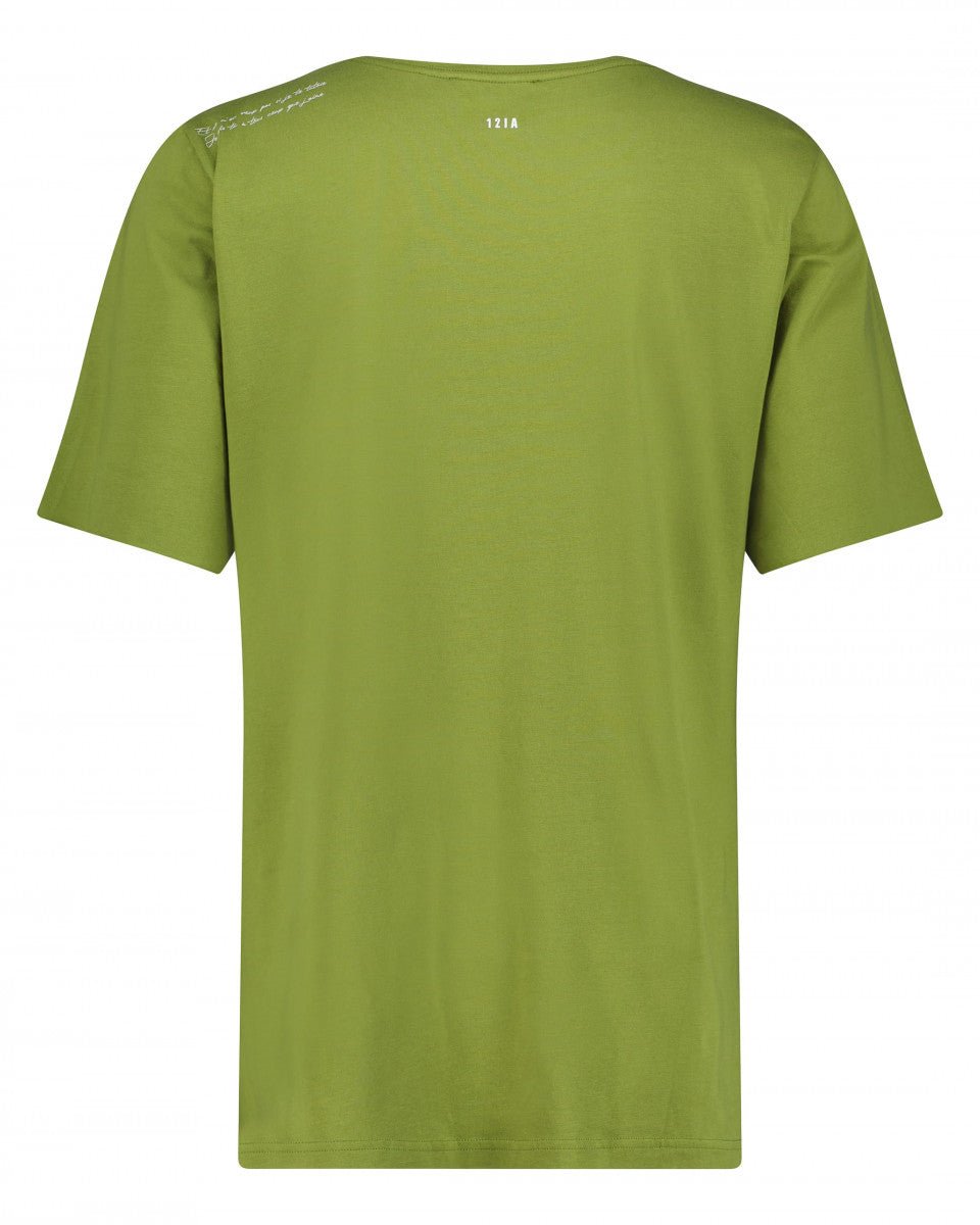T-SHIRT COTON KAKI