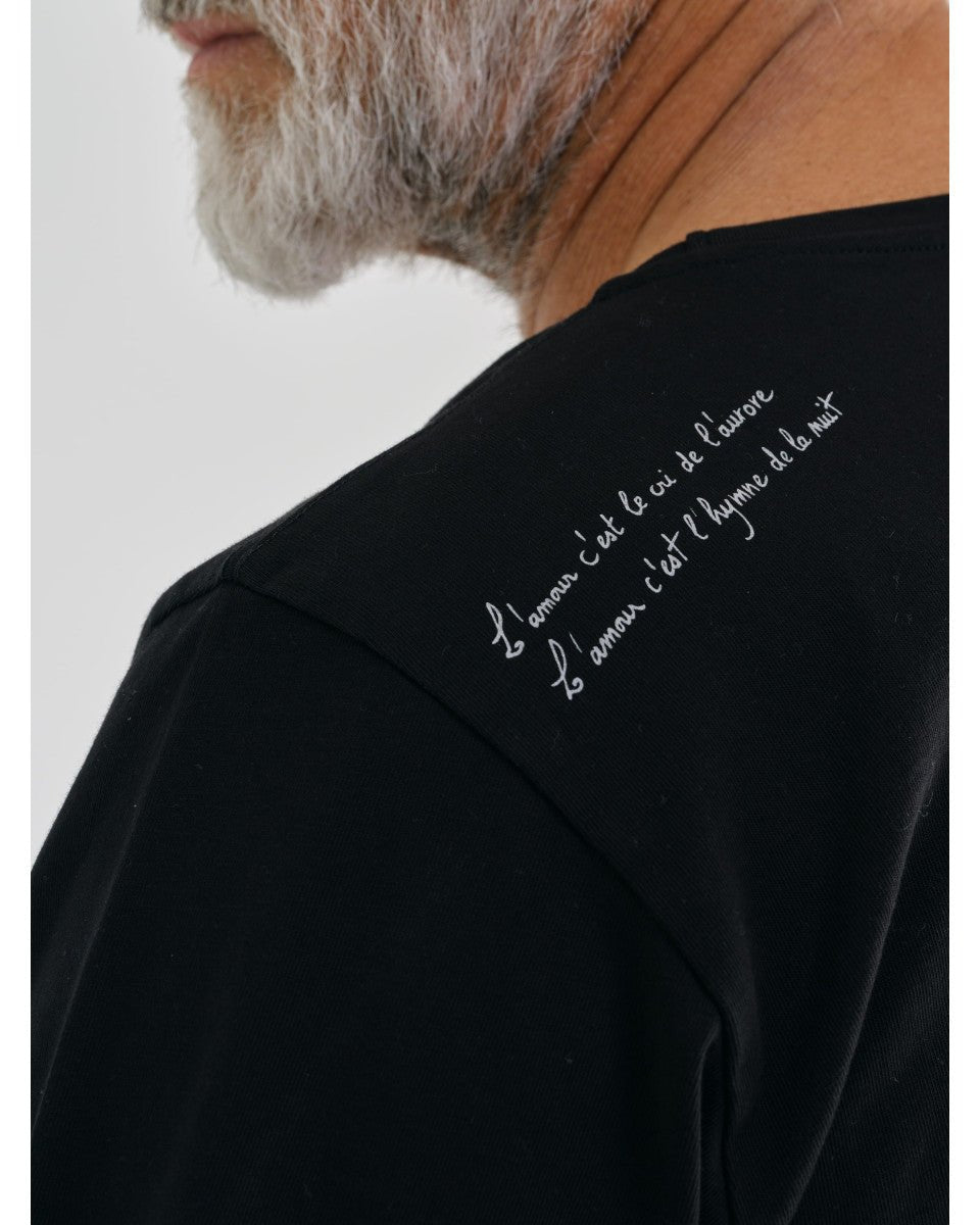 T-SHIRT COTON NOIR