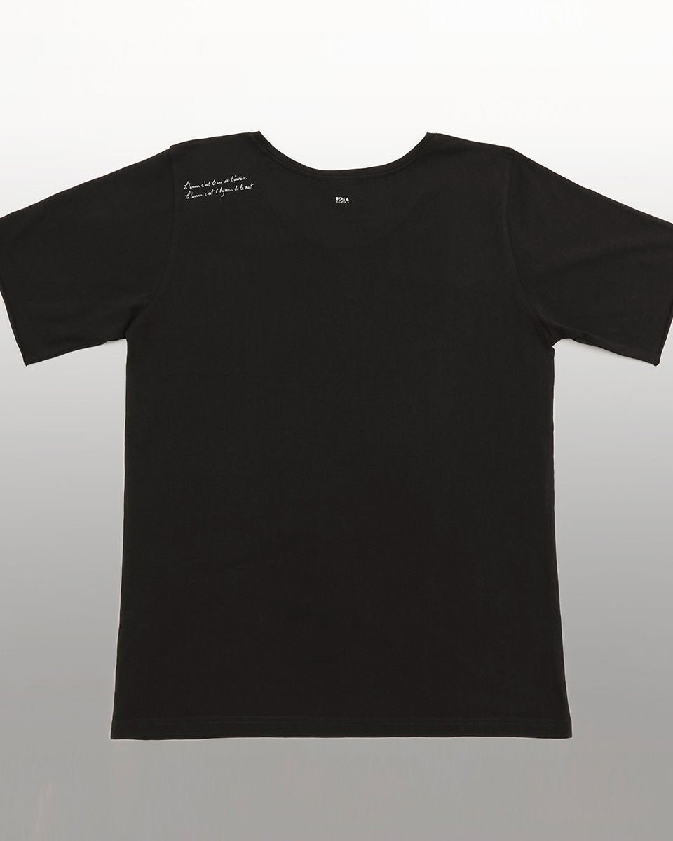 T-SHIRT COTON NOIR