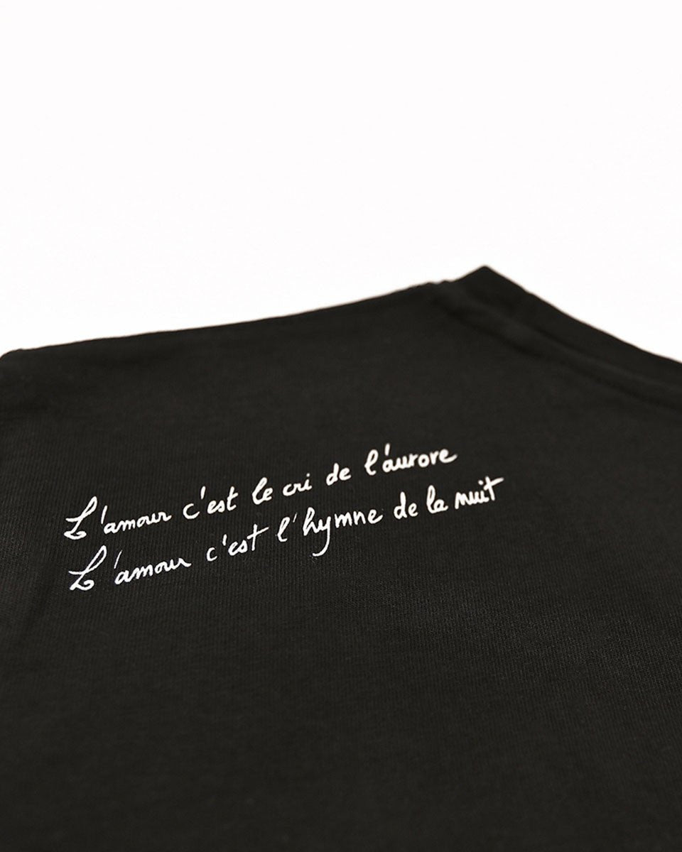 T-SHIRT COTON NOIR